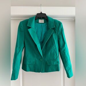 Miss Pendleton Women’s Vintage 100% Virgin Wool Green Jacket Size 2/4?